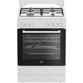FBST62110DW CUCINA 60X60 FELETTR STAT 4F BIANCA COPERCHIO METALLO