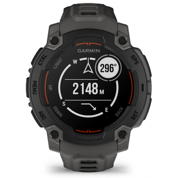 INSTINCT-E 010-02933-00 S.WATCH 45MM DISPLAY MIP CARDIO GPS + 70 APP X SPORT NOTIFICHE CONNECT IQ