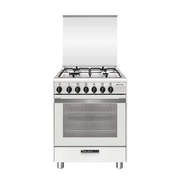 CUCINA 60CM 4F/GAS F.ELETT.MULTI VENTIL.CL.A BIANC