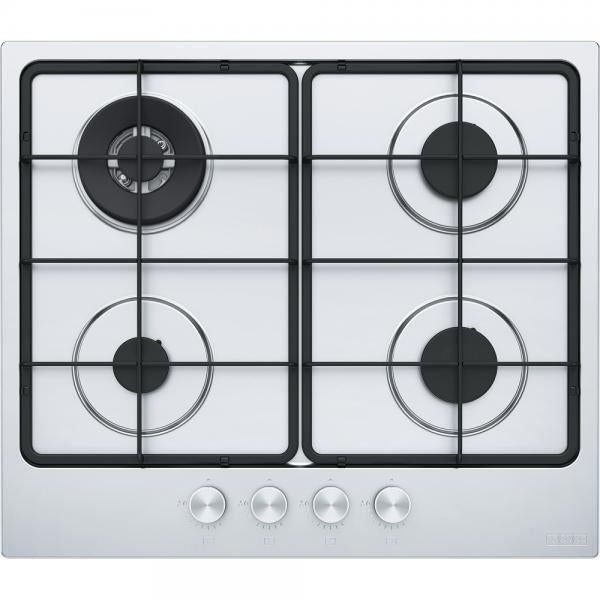 Franke FHSM 604 3G DC XS E Nero, Acciaio inox Da incasso 59 cm Gas 4 Fornello(i)