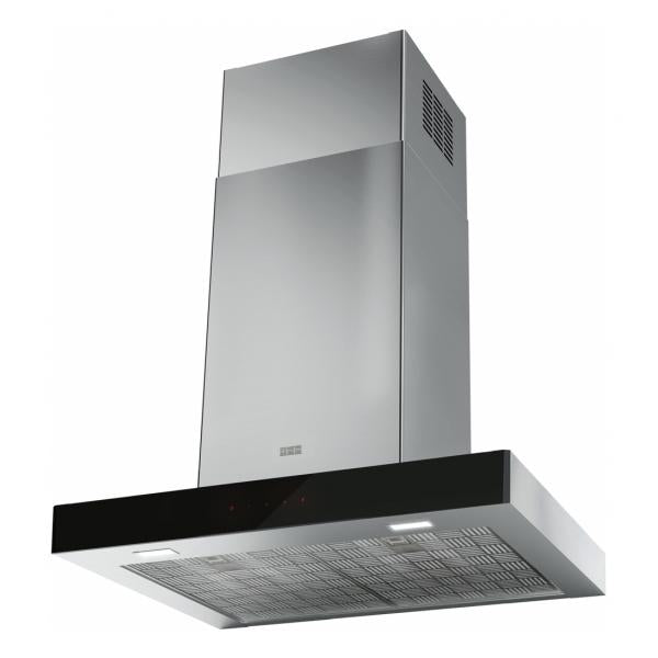 Franke MYTHOS FCR 625 TC BK XS Cappa aspirante a parete Nero, Acciaio inox 600 m/h