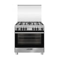 CUCINA 80CM 5F/GAS F.GAS MULTI VENT.GRILL EL.INOX