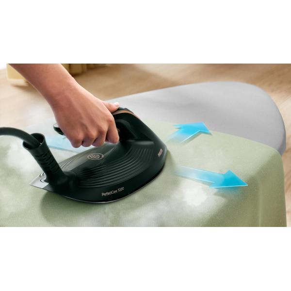 FERRO CAR.CONTINUA 2850W 1.5LT P.STEAMGL. BLU/ORO