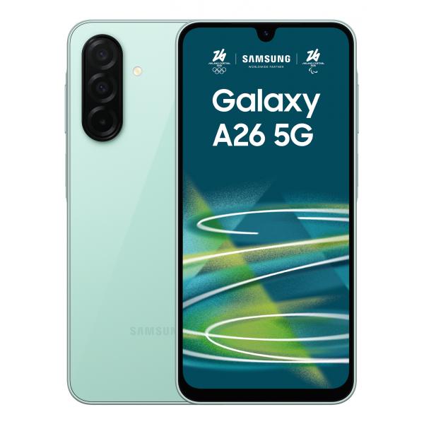 SM-A266BLGBEUE S.PHONE 5G A26 MINT 6.7FHD+ 8CORE 6/128 50+8+2MP FRONT 13MP 5000mAh