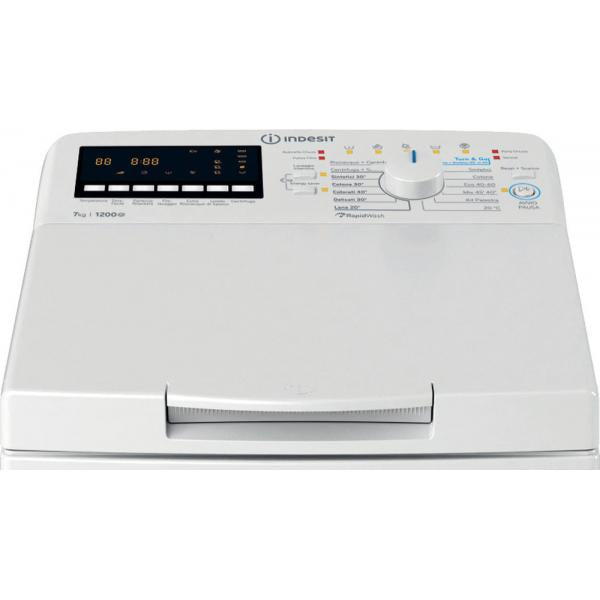 BTWB7251PIT LAVATRICE CA 7KG 1200G B INV DISPL PUSHOPEN