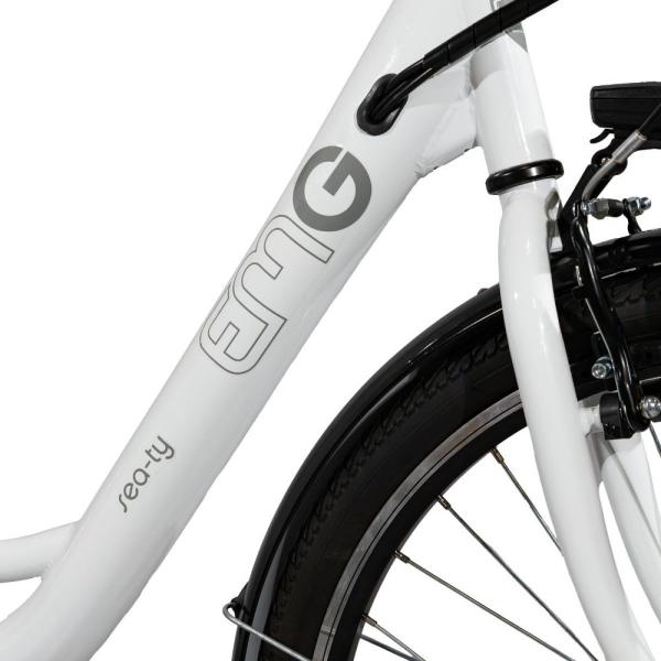 SEA-TY BIANCO E-BIKE CITY 26" AUTO:80KM 250W 460WH