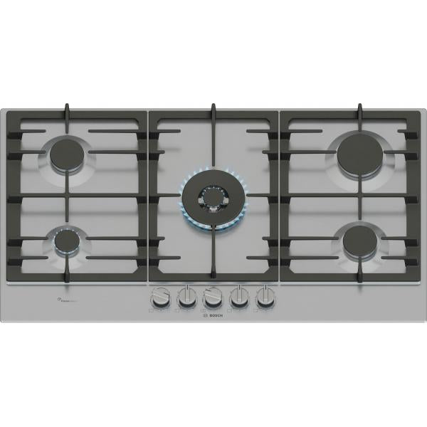 P.COTT.GAS 90CM 5F G.GHISA INOX