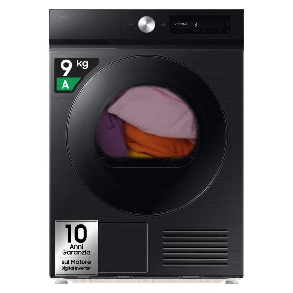 ASCIUG.C/FRONT 9KG CE.A INVERTER WIFI NERO