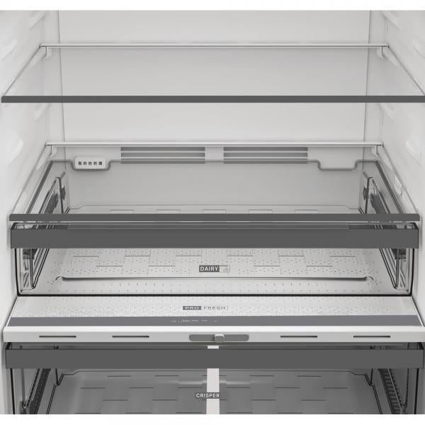 FRIGO 2P. 557LT 187.7CM CE.E NOFROST DUAL INV.INOX