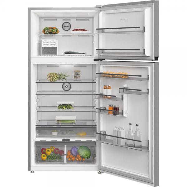 FRIGO 2P. 630LT 187.7CM CE.D NOFROST DUAL INV.INOX
