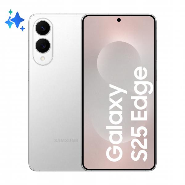 SM-S937BZSDEUE S.PHONE 5G S25EDGE SILV 6.7QHD+ 8CORE 12/256GB FOTO 200+12MP FRONT 12M