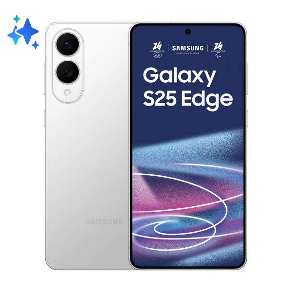 SM-S937BZSDEUE S.PHONE 5G S25EDGE SILV 6.7QHD+ 8CORE 12/256GB FOTO 200+12MP FRONT 12M