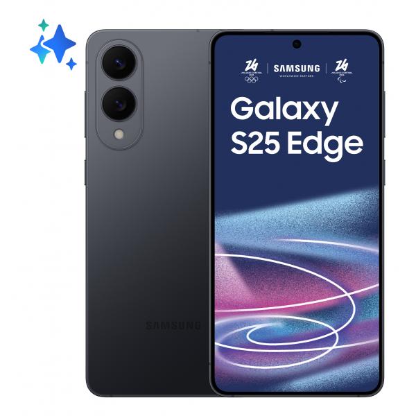 SM-S937BZKGEUE S.PHONE 5G S25EDGE BK 6.7QHD+ 8CORE 12/512GB FOTO 200+12MP FRONT 12MP