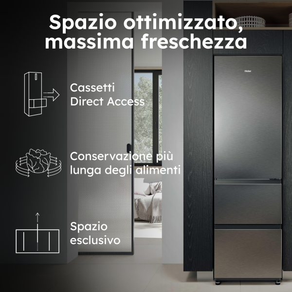 COMBI 3P. 303LT CE.E NOFROST INVERTER INOX