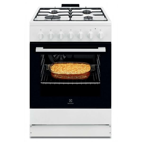CUCINA 60CM 4F. GAS F.ELETT.MULTIF. BIANCO