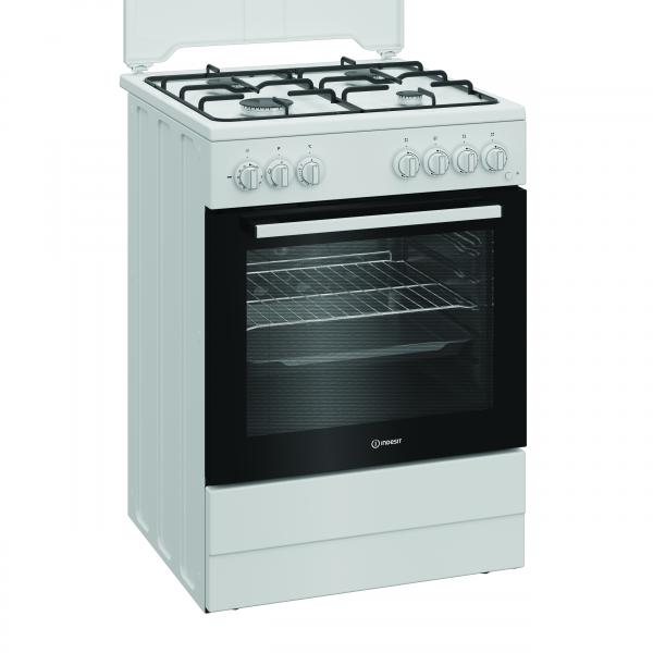 CUCINA 60CM 4F/GAS F.ELETT. VALV.SIC. GRILL BIANCO