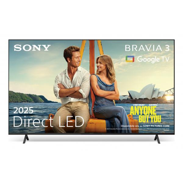 TV LED 75"UHD 4K DVBT2/S2 SMART GOOGLE TV