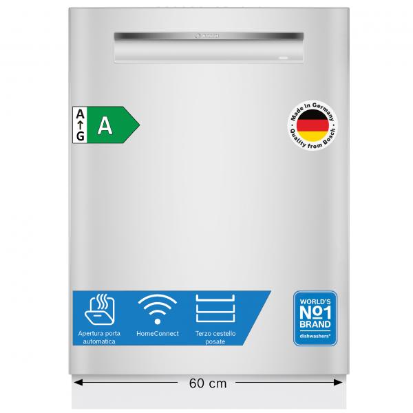 LAVAST.60CM 14COP CE.A SOTTOPIANO 3CEST.WIFI BIANC