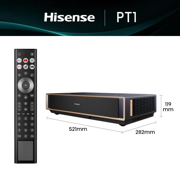 PROIETTORE LASER TV 80-150" 4K UHD SMART VIDAA
