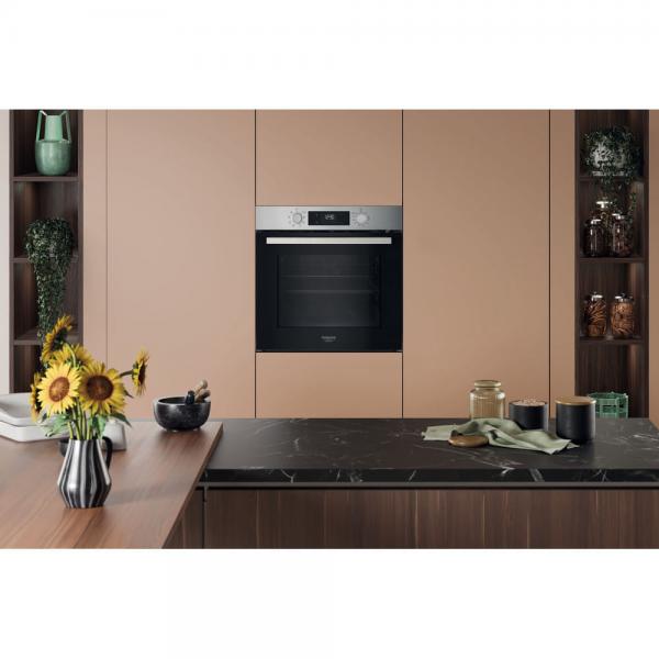 FORNO 60CM 71LT MULTI.8 CL.A++VAPOR.PIROLITIC.INOX