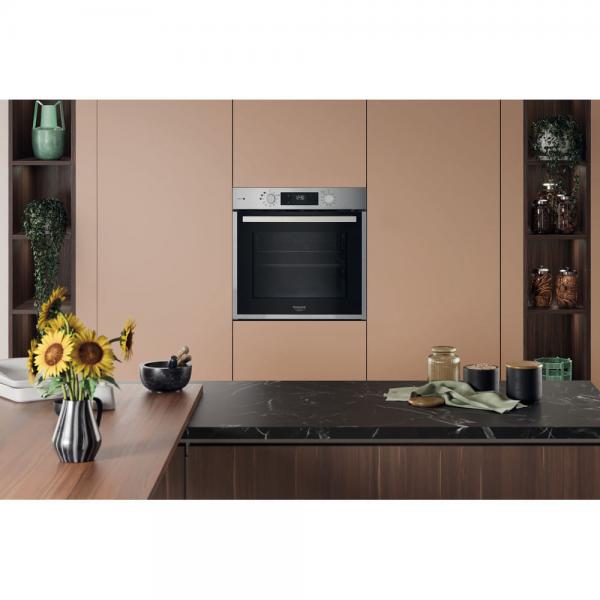 FORNO 60CM 71LT MULTI11 CL.A++VAPOR.PIROLITIC.INOX
