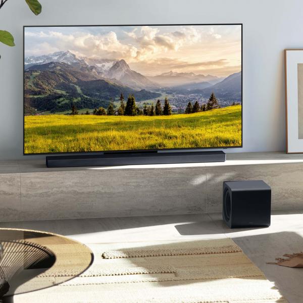SOUND BAR 3.1.2 210W WLSS/BT SUBW. HDMI TITANBLACK