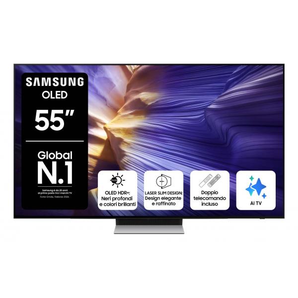 TV OLED 55"UHD 4K DVBT2/S2 SMART TIZEN STAND CENTR