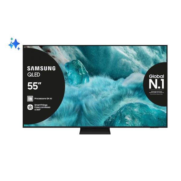 TV QLED 55"UHD 4K DVBT2/S2 SMART TIZEN C/BASE CENT