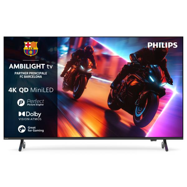 TV QD MINILED 75"UHD 4K T2/S2 SMART TITAN AMBILIGH