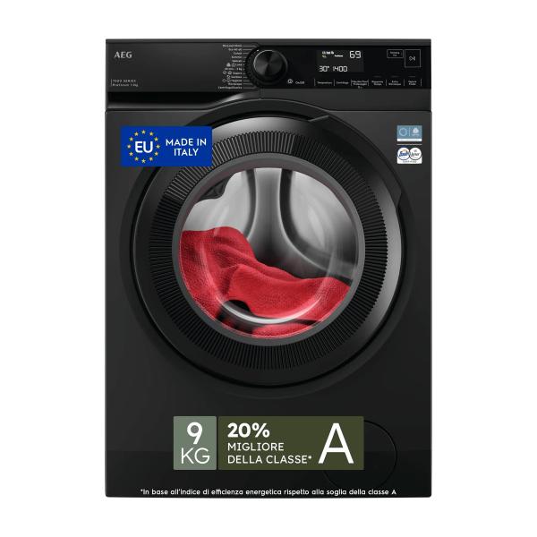 LAV.C/FRONT 9KG 1400GIRI CE.A-20% INV VAPORE BLACK