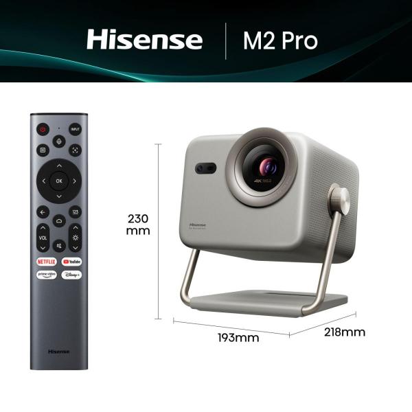 PROIETTORE LASER DLP 4K UHD 16:9 1200ANSI SMART