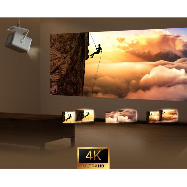 PROIETTORE LASER DLP 4K UHD 16:9 1200ANSI SMART
