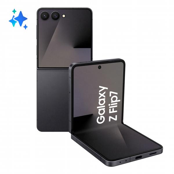 SM-F766BZKHEUE S.PONE 5G FLIP7 BLACK 6.9FHD+ INT EST 4.1AMOLED 12/512 50+12+10MP FRON