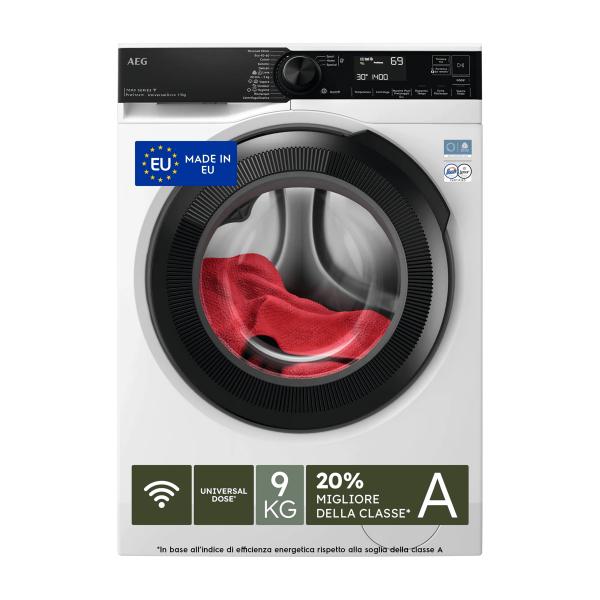 LAV.C/FRONT 9KG 1400GIRI CE.A-20% INV. VAPORE WIFI