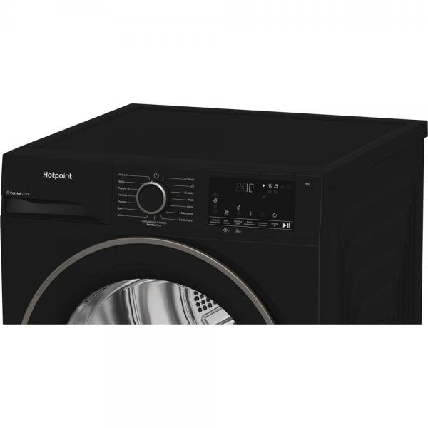ASCIUG.C/FRONT 9KG CE.C INVERTER DISP.DIGIT. BLACK