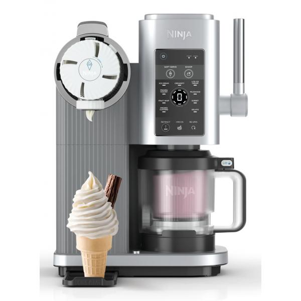 GELATIERA 13IN1 CREAMI SCOOP&SWIRL ARGENTO