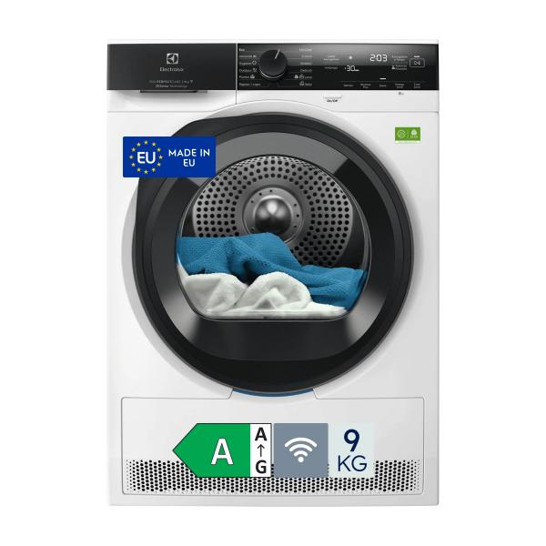 EW9H4Y9A ASCIUG 9KG A (AA) INV W.GREEN WIFI OBLO NERO LUCE CAREDRUM