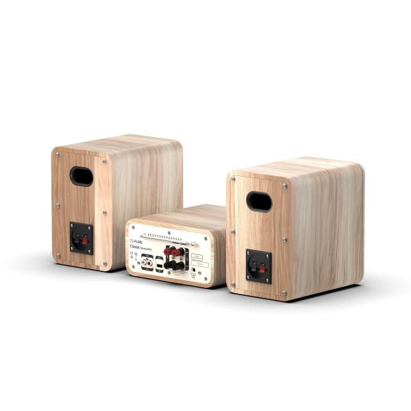 MICRO HIFI CLASSIC STEREO MINI COTTON WHITE/OAK