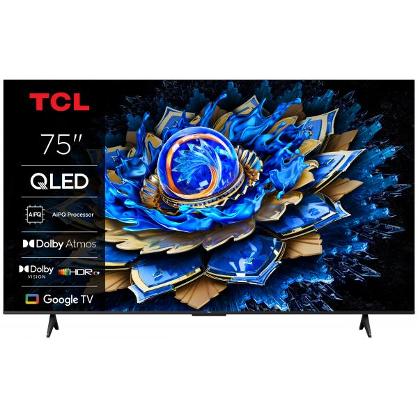 75T69C TVC LED 75 QLED 4K SMART TV HDR10+ 60 Hz DOLBY VISION ATMOS P. LATERALI