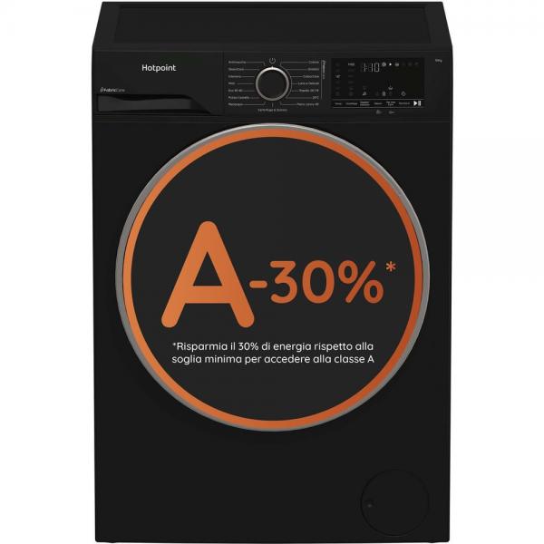 LAV.C/FRONT 10KG 1400GIRI CE.A-30% INVERTER BLACK