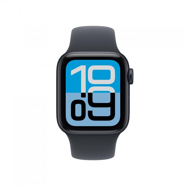 MEH94QL/A Apple Watch SE 3 GPS 40mm Midnight Aluminium Case with Midnight Sport Band - S/M