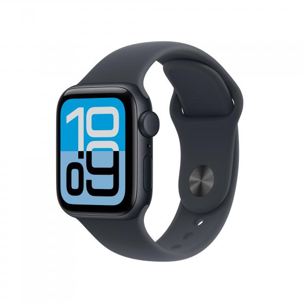 MEH94QL/A Apple Watch SE 3 GPS 40mm Midnight Aluminium Case with Midnight Sport Band - S/M