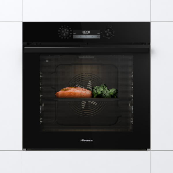 FORNO 60CM 77LT MULTIF. PIROLITICO CL.A+ NERO