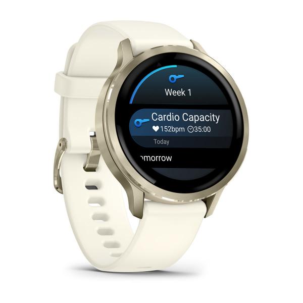010-03013-00 - VENU 4 41MM S.WATCH 4 41MM GPS WIFI BEIGE W LUNAR GOLD BONE WW