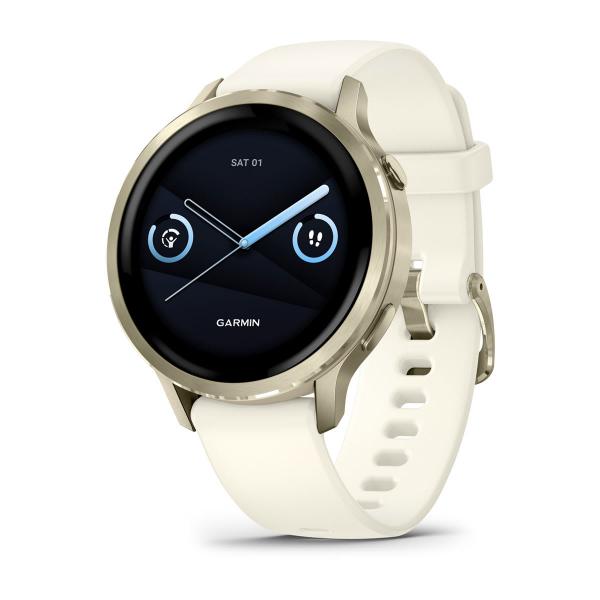 010-03013-00 - VENU 4 41MM S.WATCH 4 41MM GPS WIFI BEIGE W LUNAR GOLD BONE WW