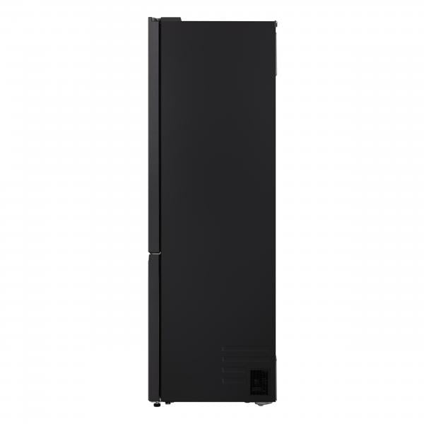 GBBS726BEV FRIGO COMBI 375LT H201 NF B BLACK 33DB BACK STEEL DOORCOOLING
