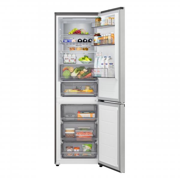 GBBS726CPY FRIGO COMBI 375LT H203 NF C INOX PRIME SILVER PORTA PIATTAFILO MURO
