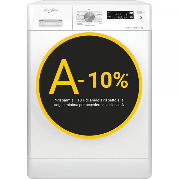 LAV.C/FRONT 8KG 1200GIRI CE.A-10% INVERT VAPORE