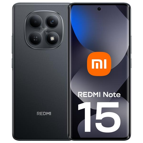 NOTE 15 256GB BLACK S.PHONE 6.77" AMOLED 8/256GB 108+2MP FRONT 20MP 6000mAh BLACK
