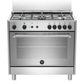CUCINA 90CM 5F/GAS F.EL.MULTI11 AMERICANA INOX